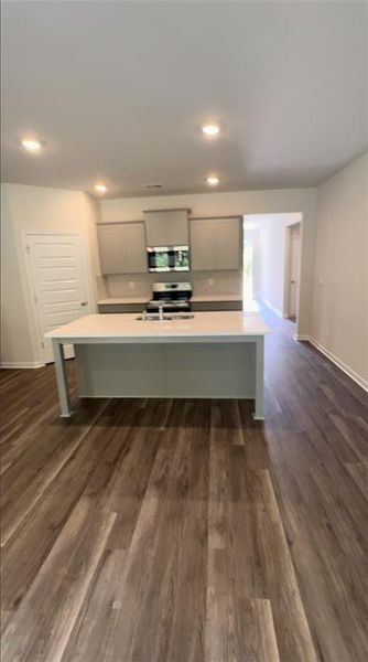Furnished interior view inside a new home in Jackson Landing, Jefferson (Image 16).