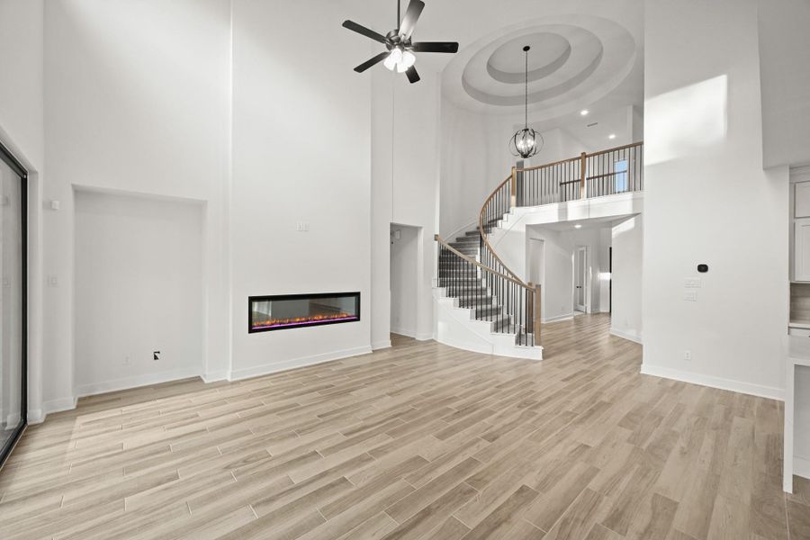 Spacious, unfurnished interior of a new home in Woodforest – 60', Montgomery (Image 30). Spacious, unfurnished interior of a new home in Woodforest – 60', Montgomery (Image 30).
