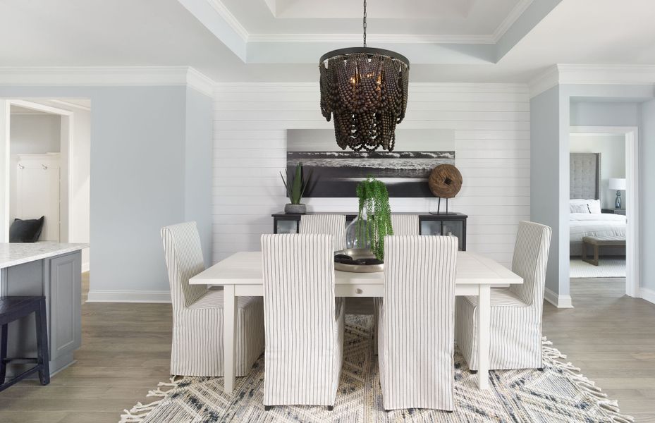 Furnished interior view inside a new home in Del Webb North Myrtle Beach, Myrtle Beach (Image 6).