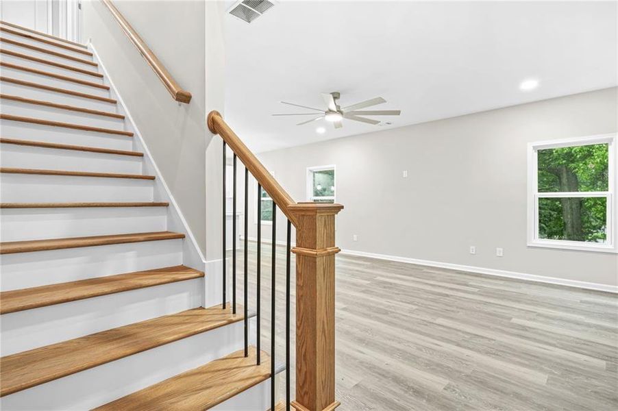 Spacious, unfurnished interior of a new home in , Stockbridge (Image 24).