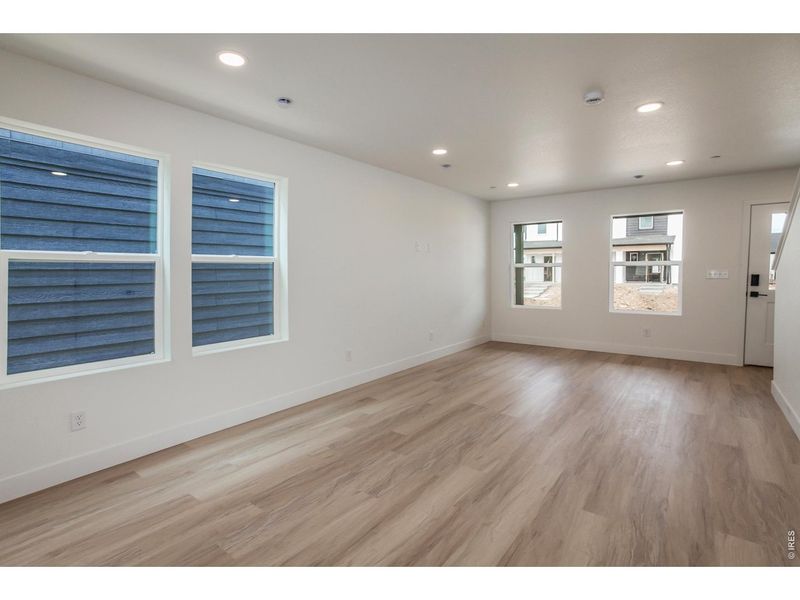 Spacious, unfurnished interior of a new home in Prairie Song Story Collection - Single Family Homes, Windsor (Image 35).