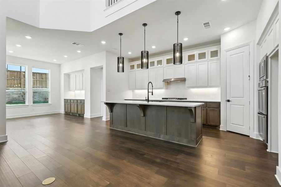 Furnished interior view inside a new home in Walsh: Artisan Series - 50' lots, Aledo (Image 9).