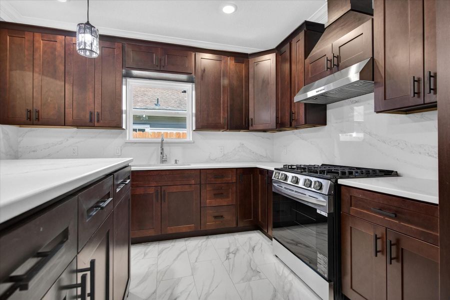 Furnished interior view inside a new home in , Houston (Image 7).