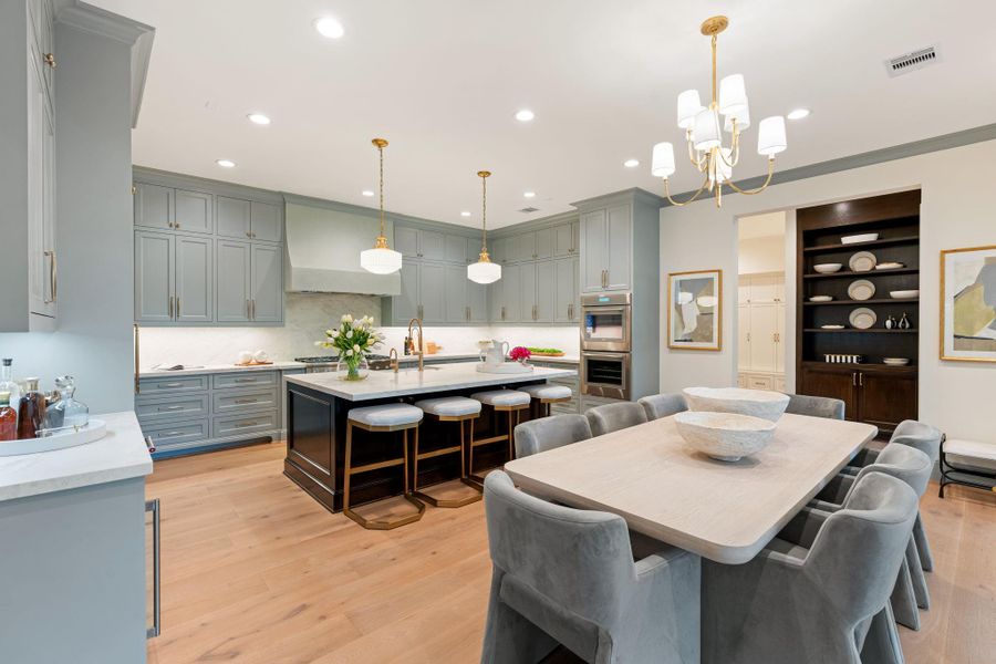 Furnished interior view inside a new home in , Houston (Image 3). Furnished interior view inside a new home in , Houston (Image 3).