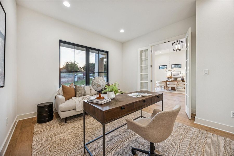 Furnished interior view inside a new home in , Horseshoe Bay (Image 14). Furnished interior view inside a new home in , Horseshoe Bay (Image 14).