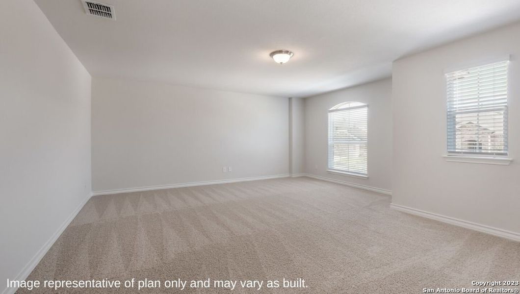 Spacious, unfurnished interior of a new home in Riverstone at Westpointe, San Antonio (Image 14).