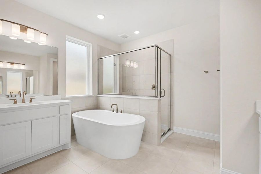 Braeswood D Primary bath Braeswood D Primary bath