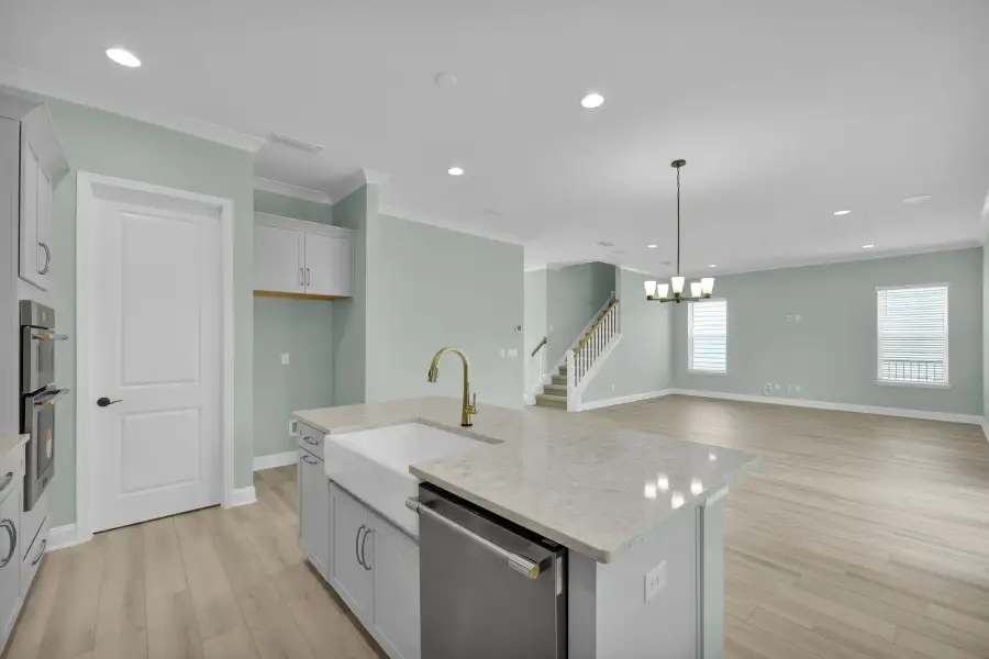 Representative furnished interior of a home built from the Crescent by Riverside Homes in Sagebrush at EverRange, Jacksonville (Image 13).