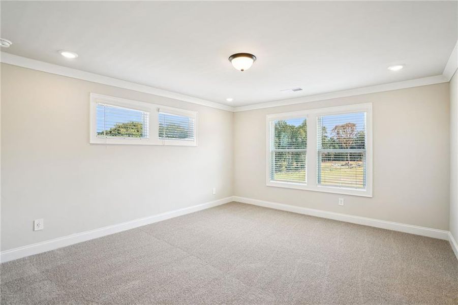 Spacious, unfurnished interior of a new home in Hemingway - Highland Series, Cumming (Image 39).
