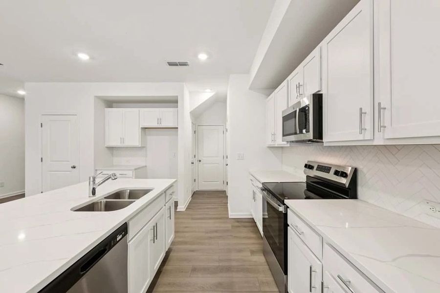 Kitchen featuring Canvas Collection Finishes Kitchen featuring Canvas Collection Finishes