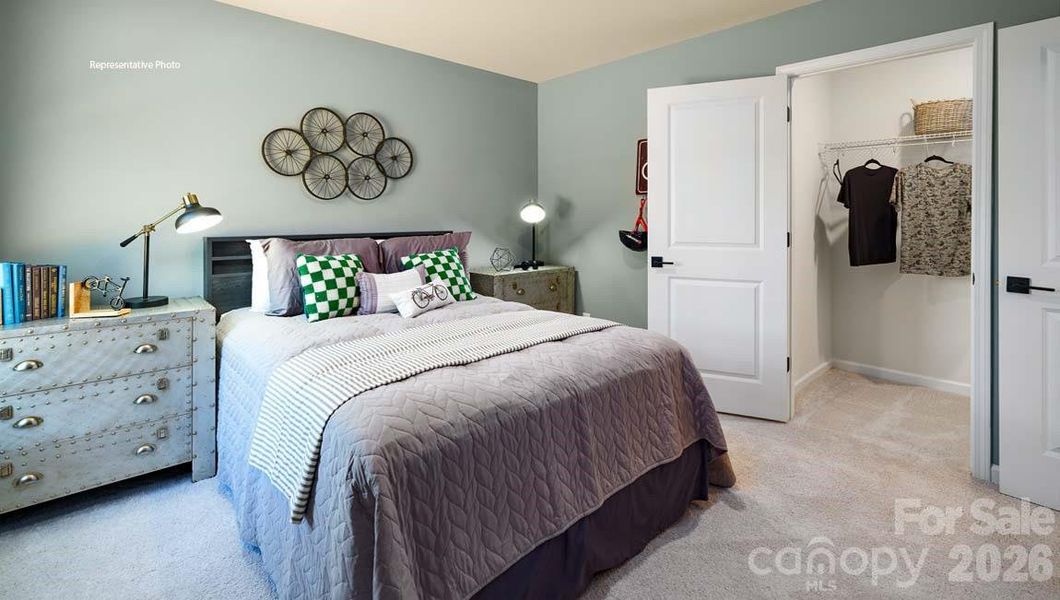 Furnished interior view inside a new home in Sylvan Creek, Denver (Image 33).