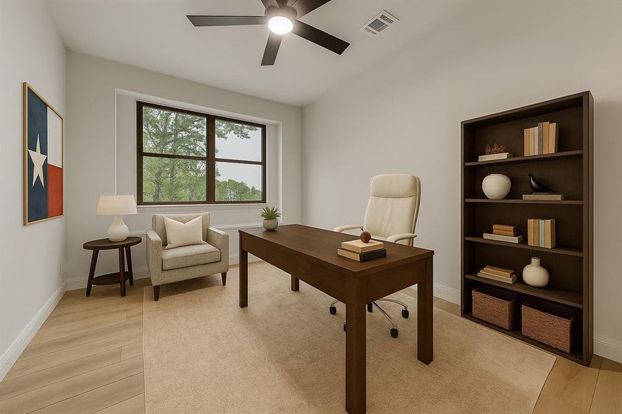 Furnished interior view inside a new home in , Boyd (Image 13).
