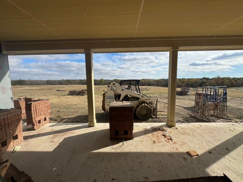 In-progress construction of a new home in Creekview Addition, Van Alstyne, TX (Image 10).