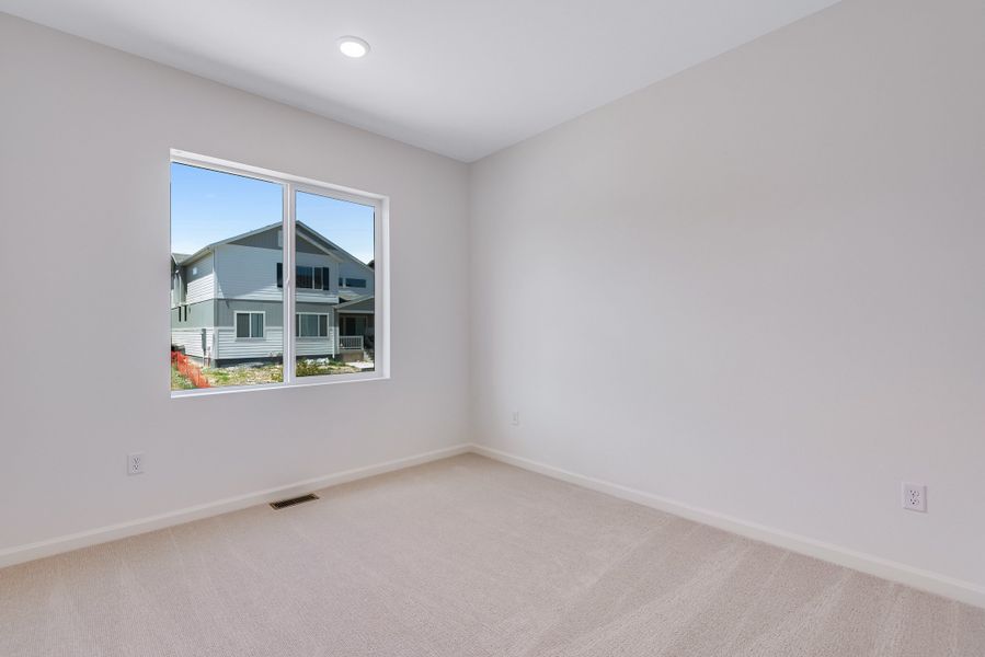 Spacious, unfurnished interior of a new home in Reunion, Commerce City (Image 31). Spacious, unfurnished interior of a new home in Reunion, Commerce City (Image 31).