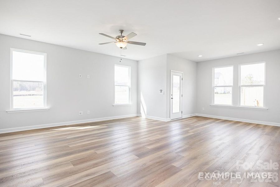 Spacious, unfurnished interior of a new home in Windgate, Mooresville (Image 22).