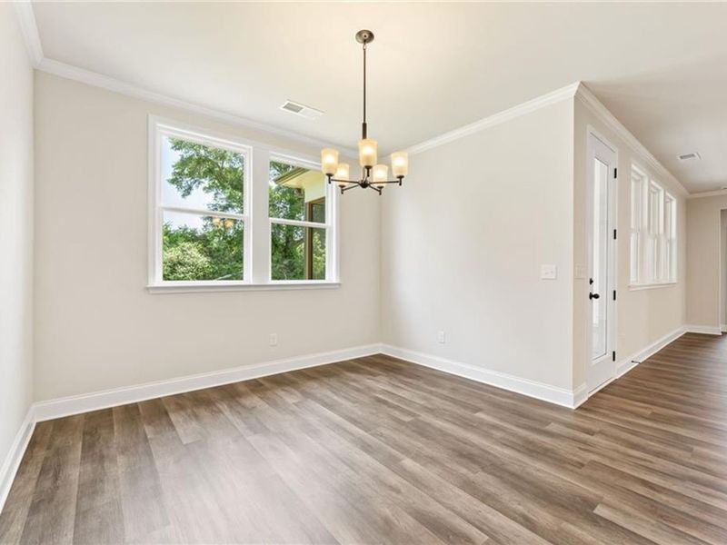 Spacious, unfurnished interior of a new home in Cedar Farms, Winder (Image 21).