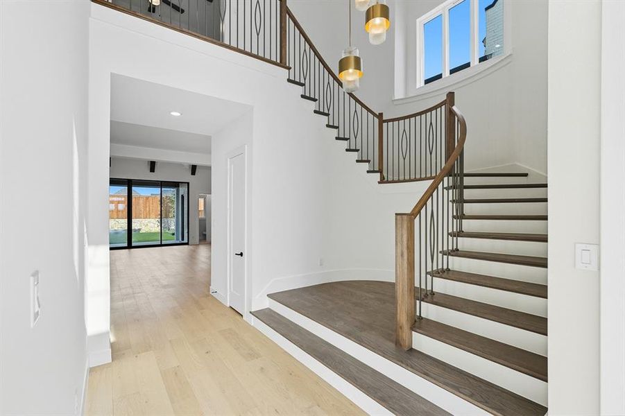 Spacious, unfurnished interior of a new home in Mosaic, Celina (Image 34). Spacious, unfurnished interior of a new home in Mosaic, Celina (Image 34).