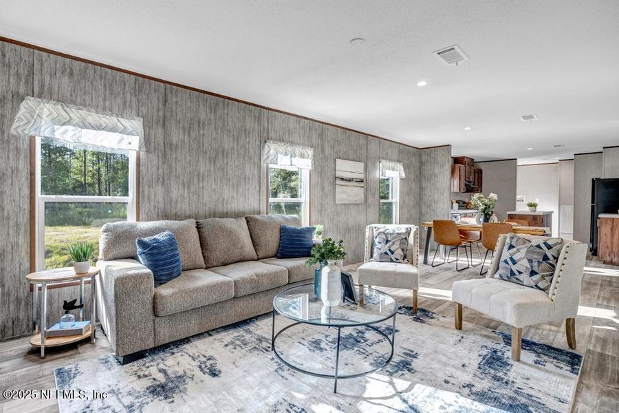 Furnished interior view inside a new home in , Hastings (Image 27).