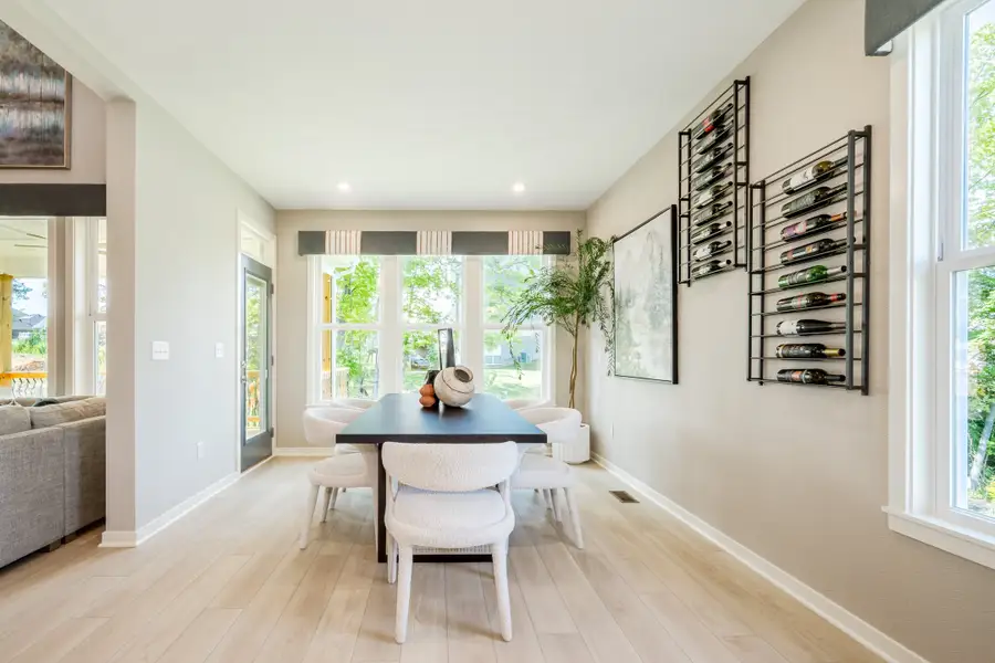 Representative furnished interior of a home built from the Blair by Fischer Homes in Leeland Farms, Fuquay Varina (Image 45).