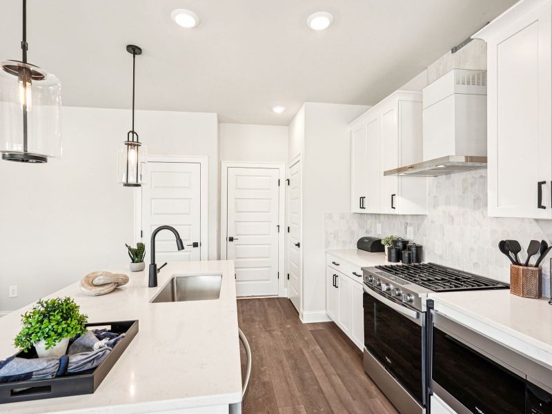 Furnished interior view inside a new home in Hemingway - Reserve Series, Cumming (Image 8).