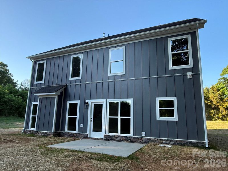 Exterior details and patio area of a home in , Monroe (Image 4).