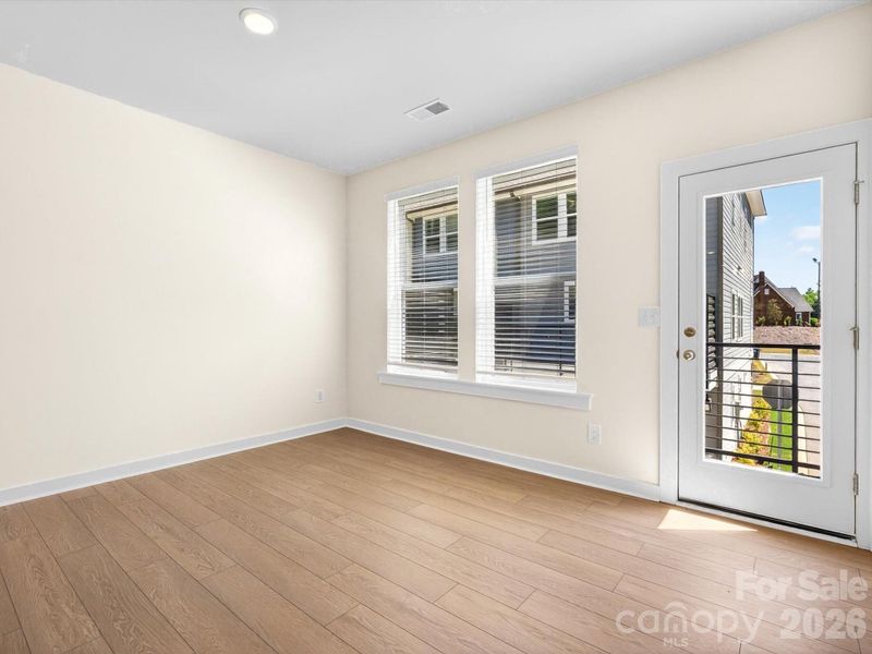 Spacious, unfurnished interior of a new home in Central Living at Craig, Charlotte (Image 19). Spacious, unfurnished interior of a new home in Central Living at Craig, Charlotte (Image 19).
