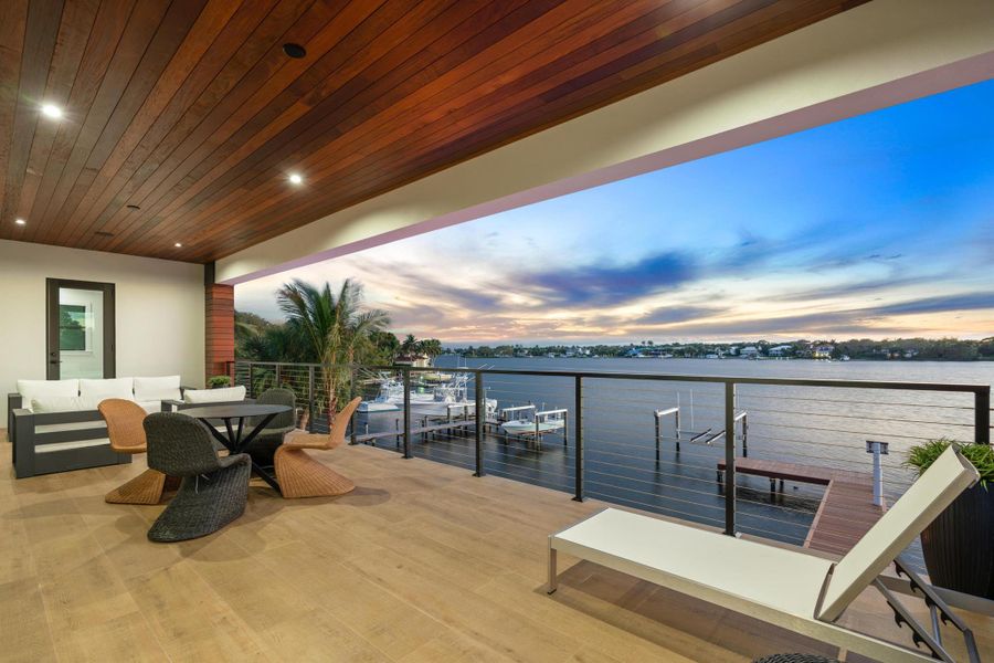 Furnished interior view inside a new home in , Lantana (Image 13).