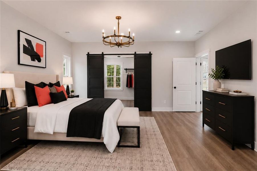Furnished interior view inside a new home in Ferguson Corners, Emerson (Image 14).