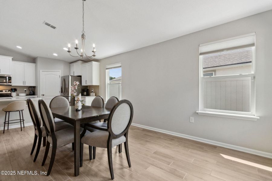 Furnished interior view inside a new home in River Glen, Yulee (Image 18). Furnished interior view inside a new home in River Glen, Yulee (Image 18).