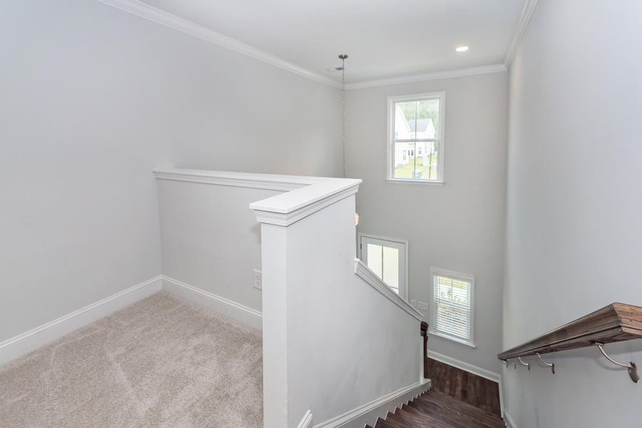 Spacious, unfurnished interior of a new home in Hampton Woods, Summerville (Image 16). Spacious, unfurnished interior of a new home in Hampton Woods, Summerville (Image 16).