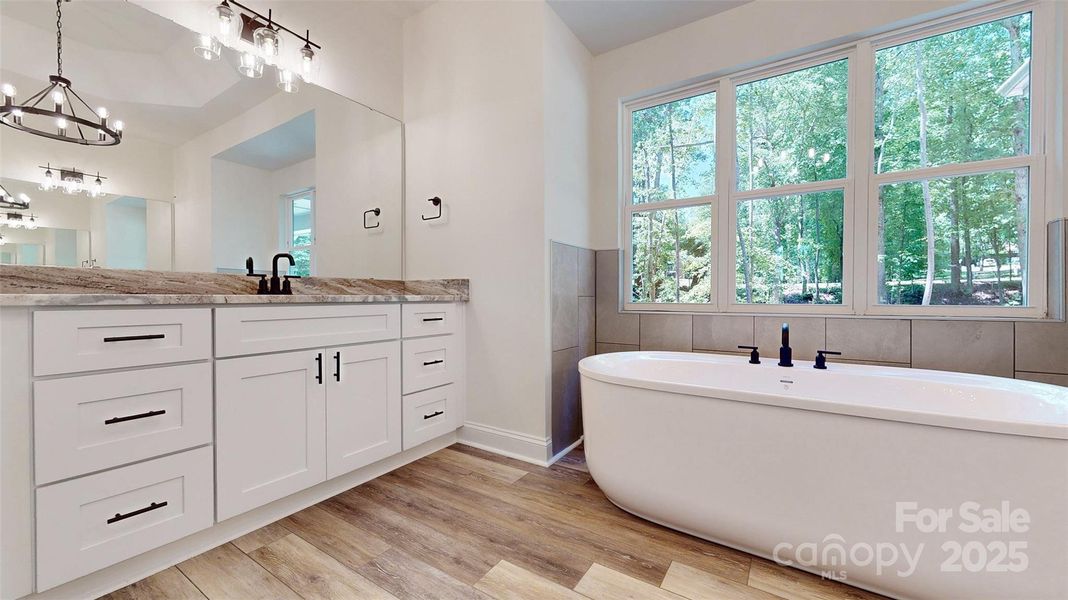 Furnished interior view inside a new home in , Waxhaw (Image 26).