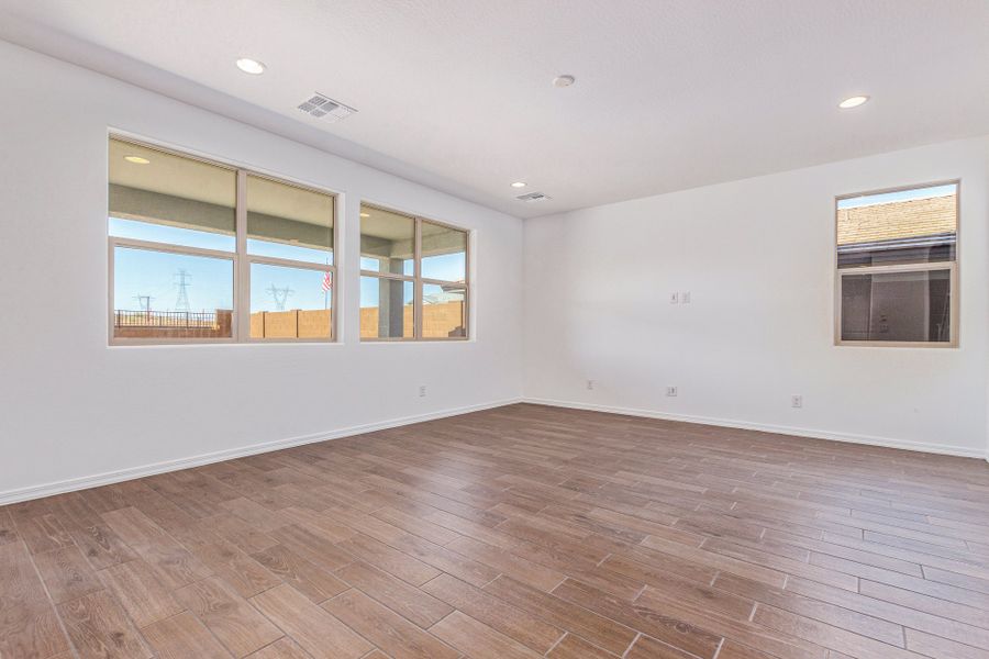 Representative unfurnished interior of a home built from the Evergreen by Taylor Morrison in Lucero Discovery Collection, Goodyear (Image 13).