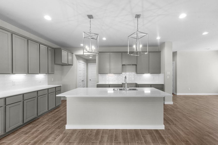 Furnished interior view inside a new home in Beacon Hill, Waller (Image 7).