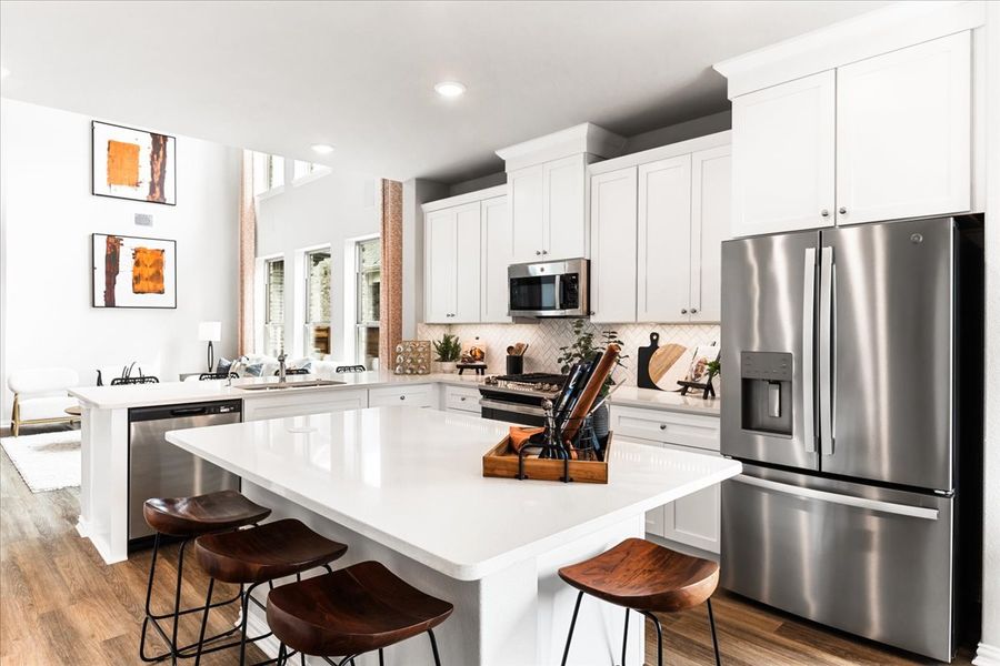 Furnished interior view inside a new home in Solterra Texas, Mesquite (Image 16).