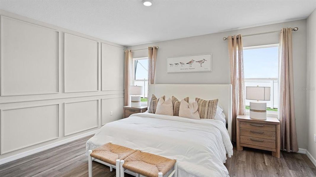 Furnished interior view inside a new home in Hamilton Bluff, Haines City (Image 23).