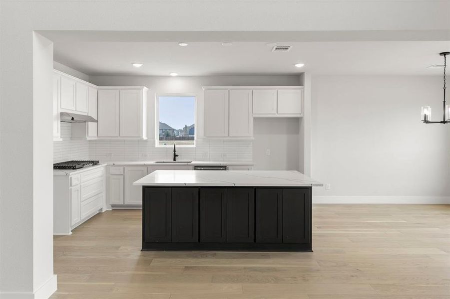 Furnished interior view inside a new home in Sutton Fields, Celina (Image 10).
