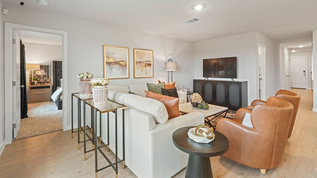 Furnished interior view inside a new home in Kokomo, Rockport (Image 4).