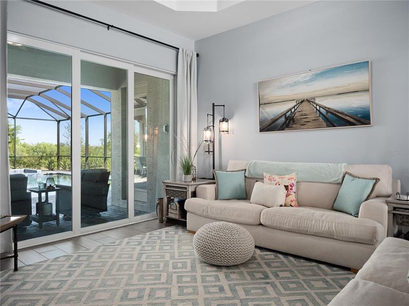 Furnished interior view inside a new home in , Venice (Image 38). Furnished interior view inside a new home in , Venice (Image 38).