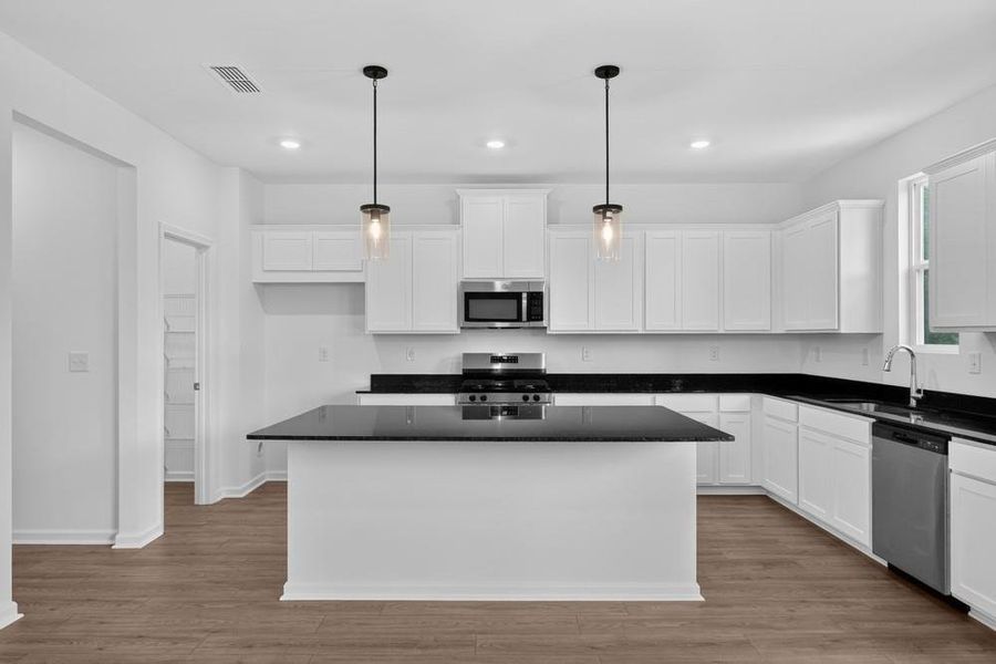 Furnished interior view inside a new home in Heritage River, Euharlee (Image 3).