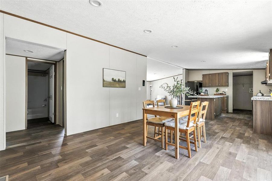 Furnished interior view inside a new home in , Azle (Image 14).