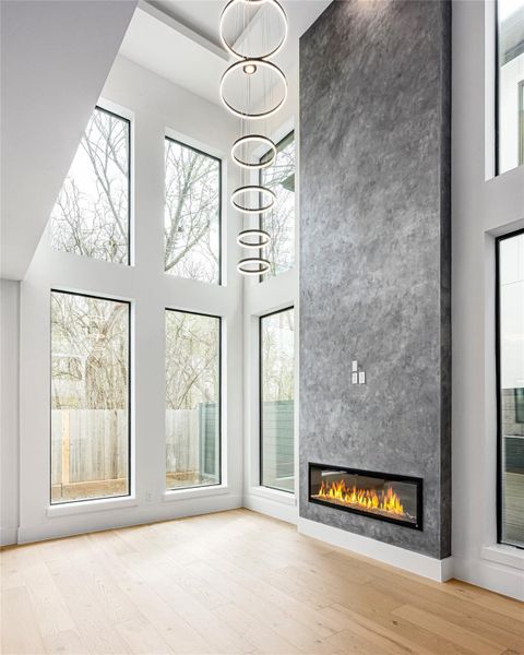 Spacious, unfurnished interior of a new home in , Stafford (Image 39).