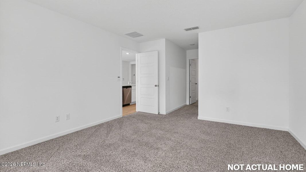 Spacious, unfurnished interior of a new home in The Arbors, Jacksonville (Image 10).