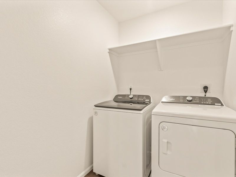 The Pagosa floorplan interior image taken at a Meritage Homes community in Northern Colorado. The Pagosa floorplan interior image taken at a Meritage Homes community in Northern Colorado.