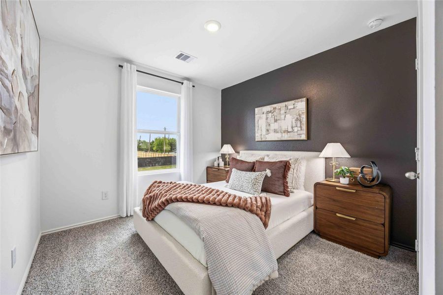 Furnished interior view inside a new home in Pineapple Square, Houston (Image 13).