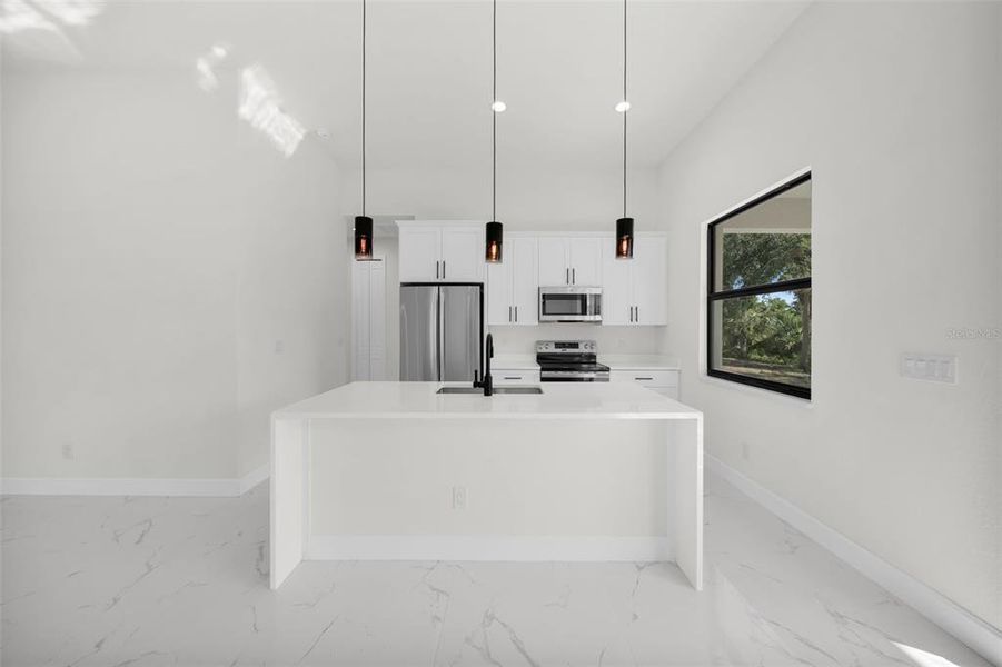 Furnished interior view inside a new home in , Englewood (Image 7).