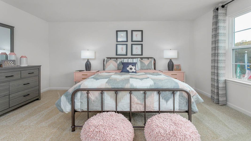 Furnished interior view inside a new home in Havencrest, Greensboro (Image 41).
