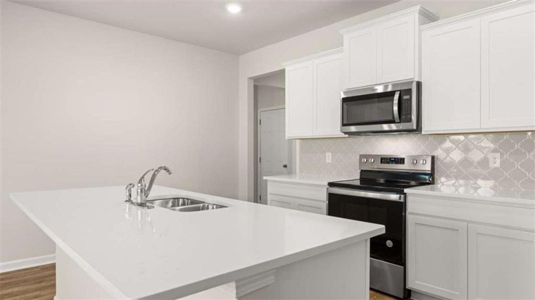 Furnished interior view inside a new home in Oakchase at Hampton, Hampton (Image 6). Furnished interior view inside a new home in Oakchase at Hampton, Hampton (Image 6).