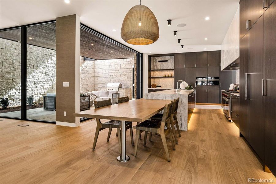 Furnished interior view inside a new home in , Denver (Image 15).