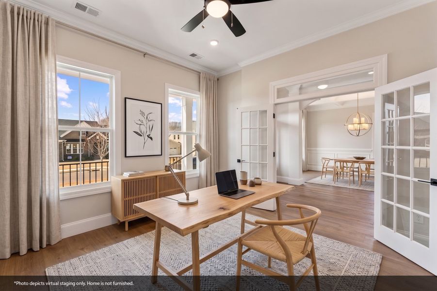 Furnished interior view inside a new home in Walnut Grove, Easley (Image 15).