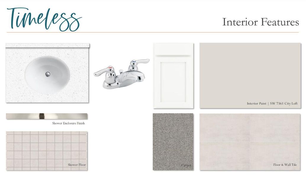 Sample of building materials used in homes in Hammock Walk at Nexton, Summerville (Image 13).